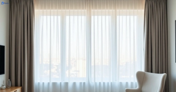 Restored vibrant drapes in invermay-vic QLD after Matty Curtain Cleaning