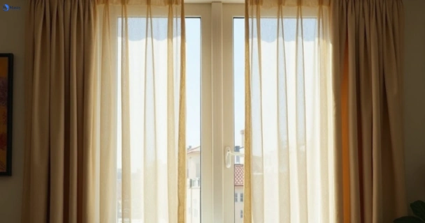 Dull dusty drapes in invermay-vic before professional cleaning